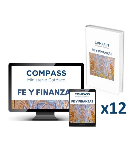 Product Description: Fe y Finanzases nuestro principal estudio bíblico que profundiza en la administración del dinero desde un punto de vista auténticamente Católico.</br></br>En el transcurso de seis semanas, los participantes aprenden a:</br></br>Crear un plan de gastos</br></br>Sal de la deuda aplastante</br></br>Vive con total integridad financiera</br></br>Comience a ahorrar e invertir para el bienestar financiero a largo plazo</br></br>Desarrollar un plan de generosidad que mejorará sus vidas mientras crecen en la fe.</br></br>¡Lo más importante es que aprendan cómo el discipulado financiero puede cambiar sus vidas!</br></br>Fe y Finanzas no es solo para aquellos que tienen deudas; es para cualquiera que quiera vivir con su dinero de una manera que aumente su fe en lugar de restarle valor. Este estudio se puede tomar individualmente, en un grupo pequeño, en línea o facilitado por una parroquia.</br></br>Para Parroquias:</br></br>Libro de Trabajo en Líneapara 12 participantes</br></br>Libro de Trabajo para 12 participantes</br></br>Acceso a Videos en Líneapara 12 participantes</br></br>Acceso a Herramientas de Gestión de Dinero</br></br>Acceso a Varias Calculadoras Financieras</br></br>Guía de Facilitación Parroquial</br></br>Note: </br></br>All prices displayed in the online store are in USD (US dollars).</br></br>Lamentamos sinceramente el aumento de precios y la necesidad de que los clientes cubran sus propios costos de envío; sin embargo, este cambio es necesario debido al aumento en los gastos de impresión y envío.</br></br>Note: Only available for shipping to US addresses- any orders for this product from locations outside the US will unfortunately be cancelled.</br> Fe y Finanzas - Para Parroquias (Spanish Workbooks