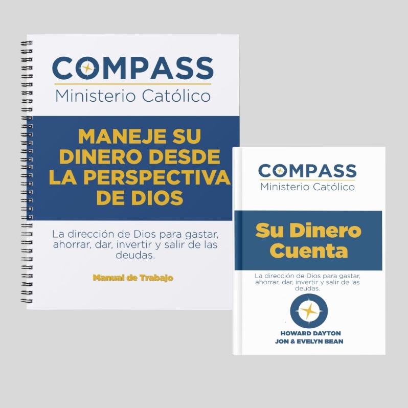 Product Description: Maneje Su Dinero Desde La Perspectiva De Dios Conjunto de Estudio</br></br>Este pequeño grupo de estudio bíblico de nueve semanas enseña formas de manejar el dinero y las posesiones a través de una perspectiva Católica. Además de las discusiones de estudio bíblico en grupo, los participantes tienen aplicaciones financieras personales cada semana.</br></br>Conjunto de Estudio:</br></br>Libro de Trabajo en Línea</br></br>Libro de Trabajo(físico)</br></br>Su Dinero Cuenta Libro(físico)</br></br>Acceso a Herramientas de Gestión de Dinero</br></br>Acceso a Varias Calculadoras Financieras</br></br>Los temas incluyen:</br></br>La Parte de Dios</br>Nuestra Parte</br>Deuda</br>Honestidad</br>Consejo</br>Generosidad</br>Trabajo Ahorro e Inversión</br>Crisis</br>Perspectiva</br>Eternidad</br></br>Nota:</br></br>El precio está en USD (dólares estadounidenses).</br></br>Lamentamos sinceramente el aumento de precios y la necesidad de que los clientes cubran sus propios costos de envío; sin embargo, este cambio es necesario debido al aumento en los gastos de impresión y envío.</br> Maneje Su Dinero - Conjunto de Estudio