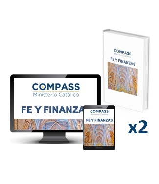 Product Description: Fe y Finanzas es nuestro principal estudio bíblico que profundiza en la administración del dinero desde un punto de vista auténticamente Católico.</br></br>En el transcurso de seis semanas, los participantes aprenden a:</br></br>Crear un plan de gastos</br></br>Sal de la deuda aplastante</br></br>Vive con total integridad financiera</br></br>Comience a ahorrar e invertir para el bienestar financiero a largo plazo</br></br>Desarrollar un plan de generosidad que mejorará sus vidas mientras crecen en la fe.</br></br>¡Lo más importante es que aprendan cómo el discipulado financiero puede cambiar sus vidas!</br></br>Fe y Finanzas no es solo para aquellos que tienen deudas; es para cualquiera que quiera vivir con su dinero de una manera que aumente su fe en lugar de restarle valor. Este estudio se puede tomar individualmente, en un grupo pequeño, en línea o facilitado por una parroquia.</br></br>Conjunto De Estudio Para Parejas:</br></br>Libro de Trabajo en Líneapara 2 personas</br></br>2 Libros de Trabajo - Fe y Finanzas</br></br>1 Su Dinero Cuenta Libro</br></br>Acceso a Videos en Líneapara 2 personas</br></br>Acceso a Herramientas de Gestión de Dinero</br></br>Acceso a Varias Calculadoras Financieras</br></br>Note:</br></br>All prices displayed in the online store are in USD (US dollars).</br></br>Only available for shipping to US addresses (and includes free delivery) - any orders for this product from locations outside the US will unfortunately be cancelled.</br> Fe y Finanzas - Conjunto De Estudio Para Parejas (